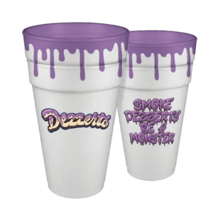 SMOKE DEZZERTS PURPLE DOUBLE CUP